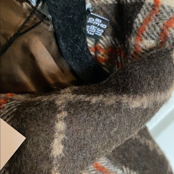 Maternity belted longline shacket - Picture 3 of 4